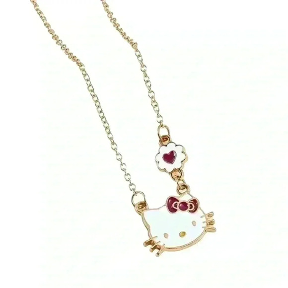 Hello Kitty Pendant Chain Necklace - Picture 6 of 6